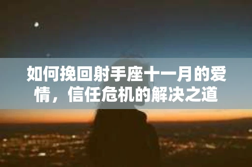 如何挽回射手座十一月的爱情，信任危机的解决之道