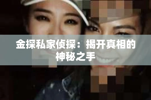 金探私家侦探：揭开真相的神秘之手