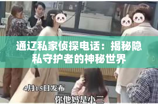 通辽私家侦探电话：揭秘隐私守护者的神秘世界