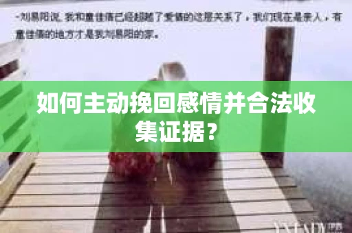 如何主动挽回感情并合法收集证据? 如何主动挽回感情并合法收集证据?