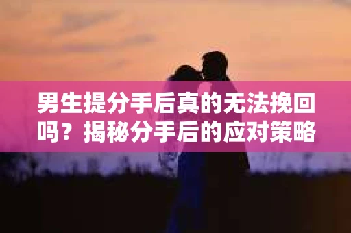 男生提分手后真的无法挽回吗？揭秘分手后的应对策略
