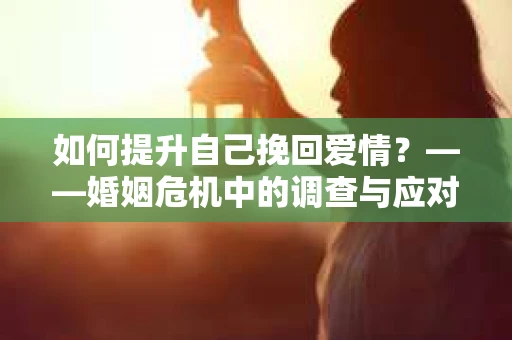 如何提升自己挽回爱情？——婚姻危机中的调查与应对策略
