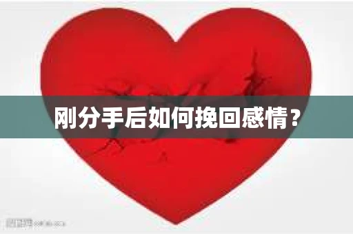 刚分手后如何挽回感情？